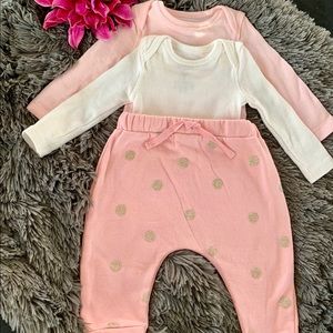 Baby girl matching set
